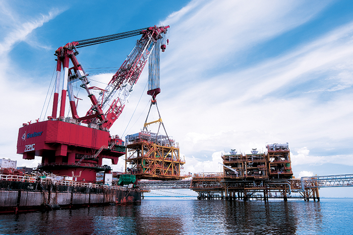 Transportation and installation of fixed offshore platforms