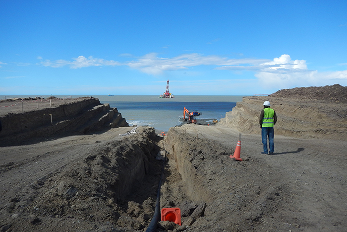 Shore-Approach and Trenching Activities